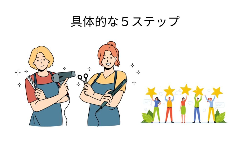 具体的な５ステップ