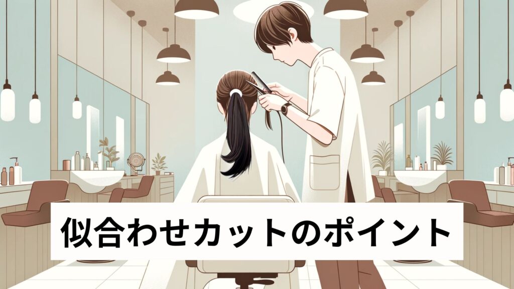 似合わせカットのポイント