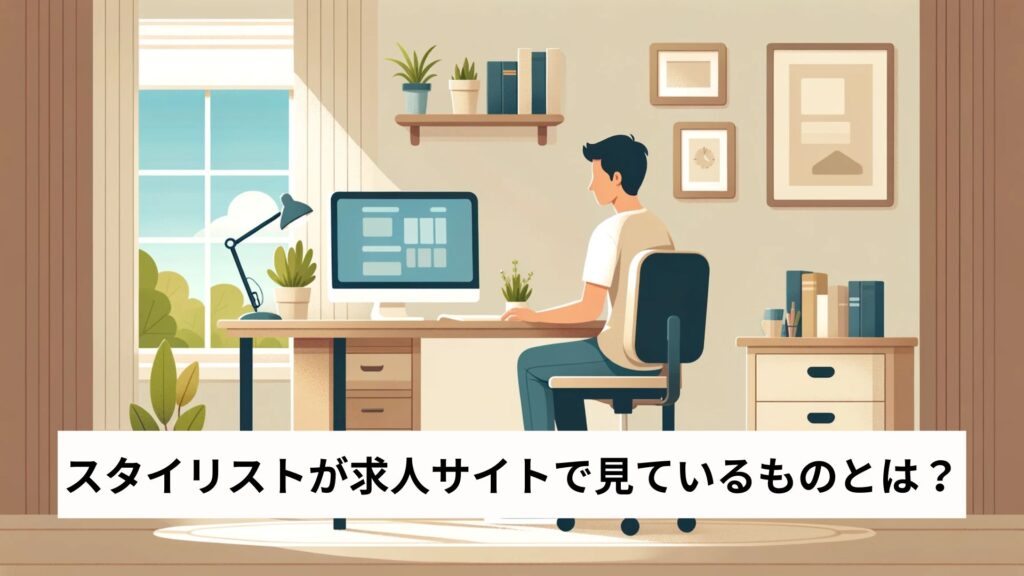 スタイリストが求人サイトで見ているものとは？