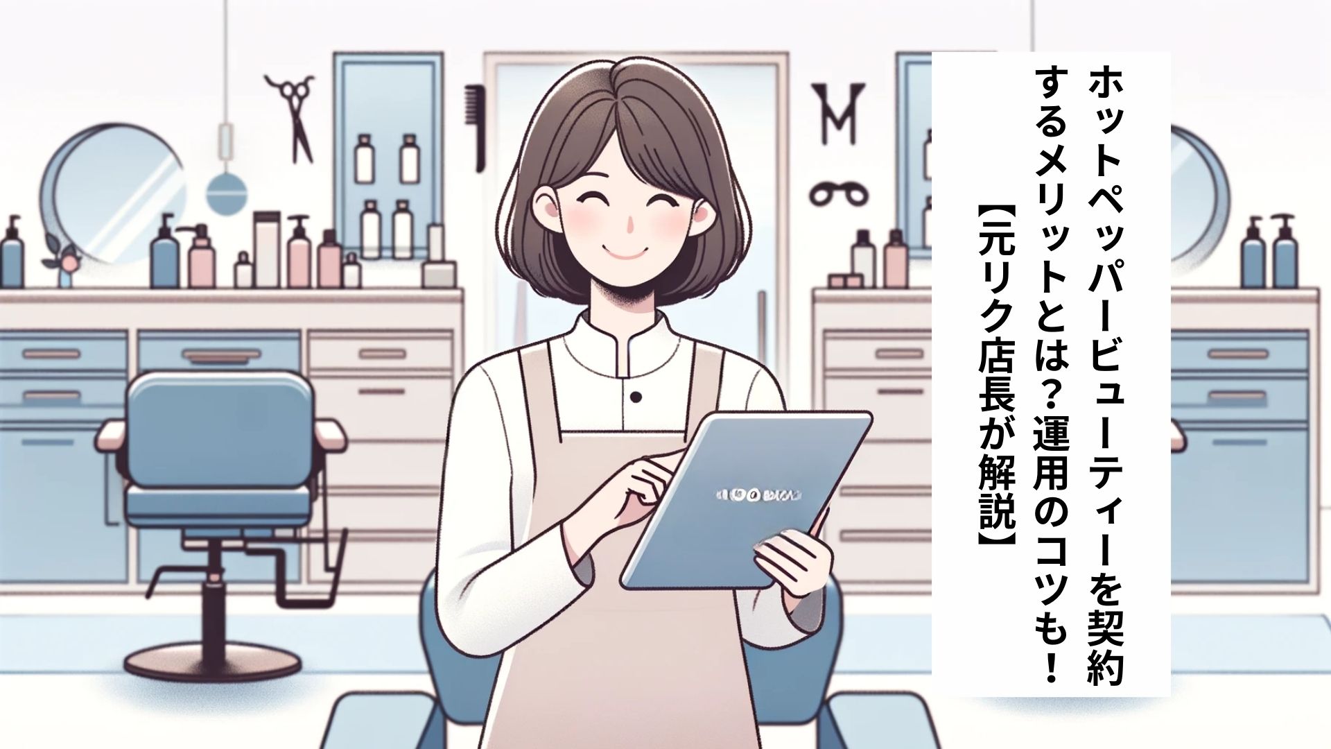 ホットペッパービューティーを契約するメリットとは？運用のコツも！【元リク店長が解説】