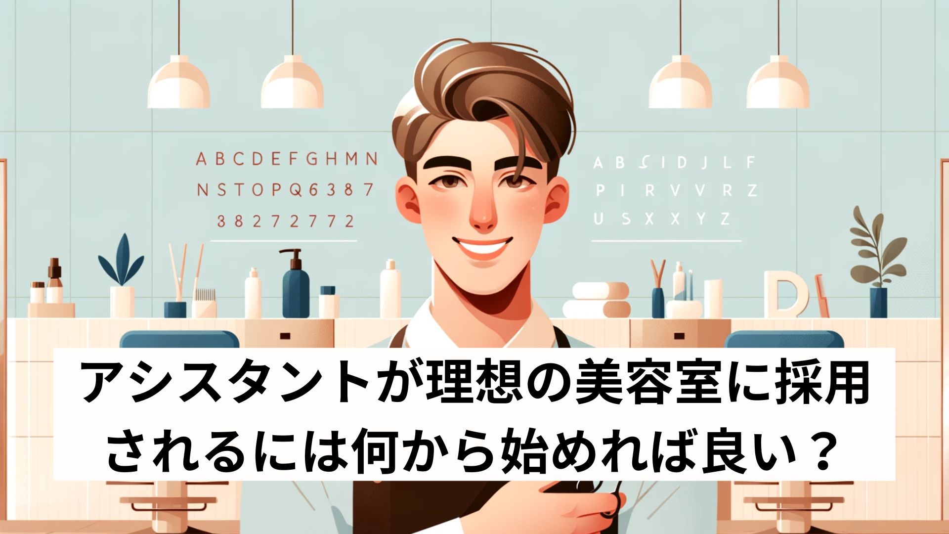 アシスタントが理想の美容室に採用されるには何から始めれば良い？