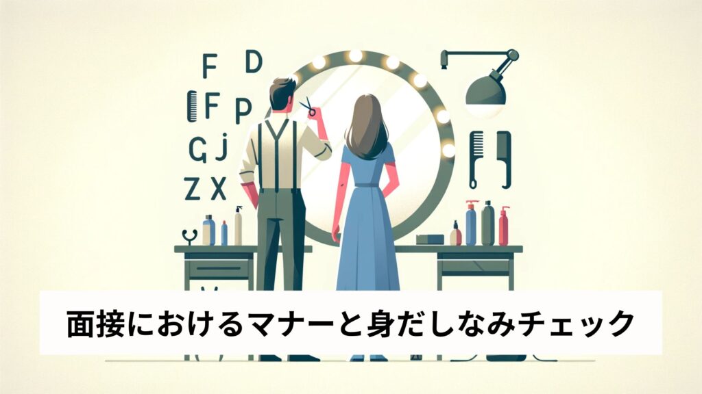 面接におけるマナーと身だしなみチェック