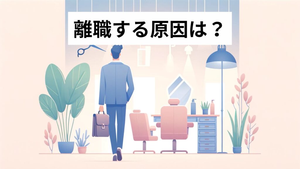離職する原因は?