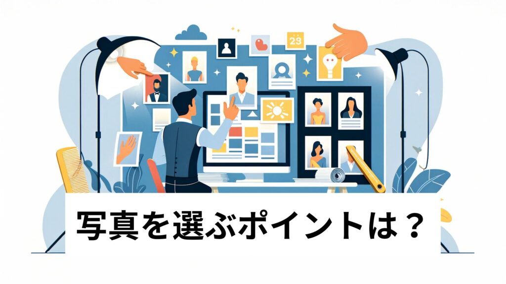 写真を選ぶポイントは?